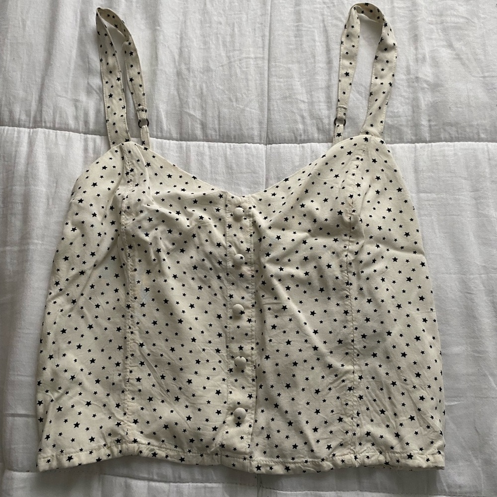 Abercrombie and Fitch Star crop top